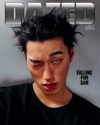 DAZED & CONFUSED Korea Magazine ATEEZ SAN Cover September 2026