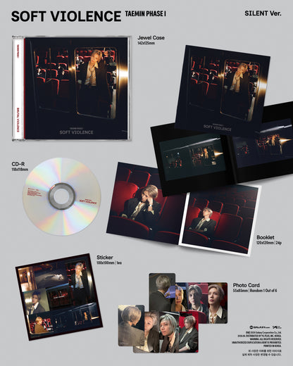 TAEMIN - PHASE I : SOFT VIOLENCE JEWEL Ver