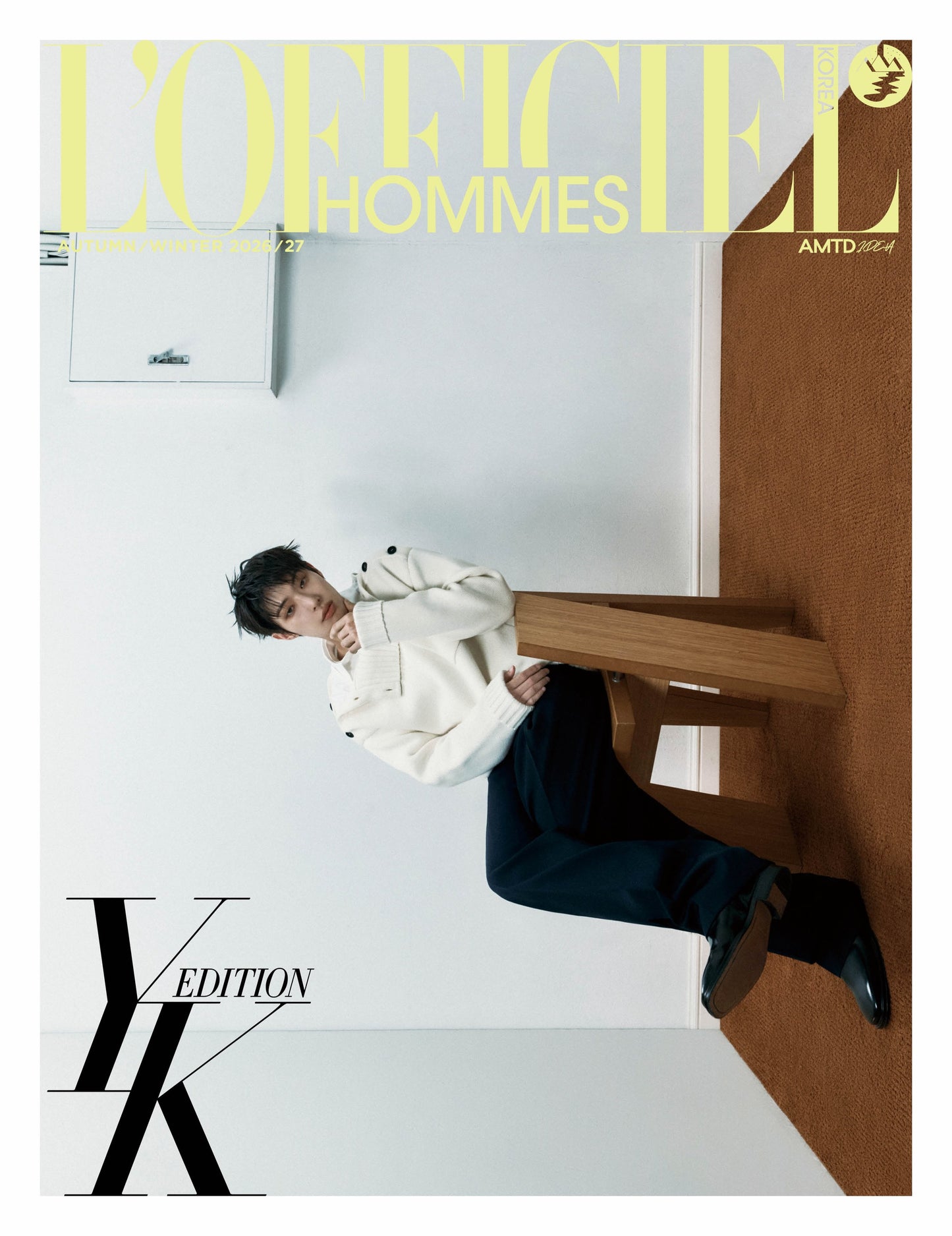L'OFFICIEL Korea Magazine ATEEZ MINGI Cover FW 2026