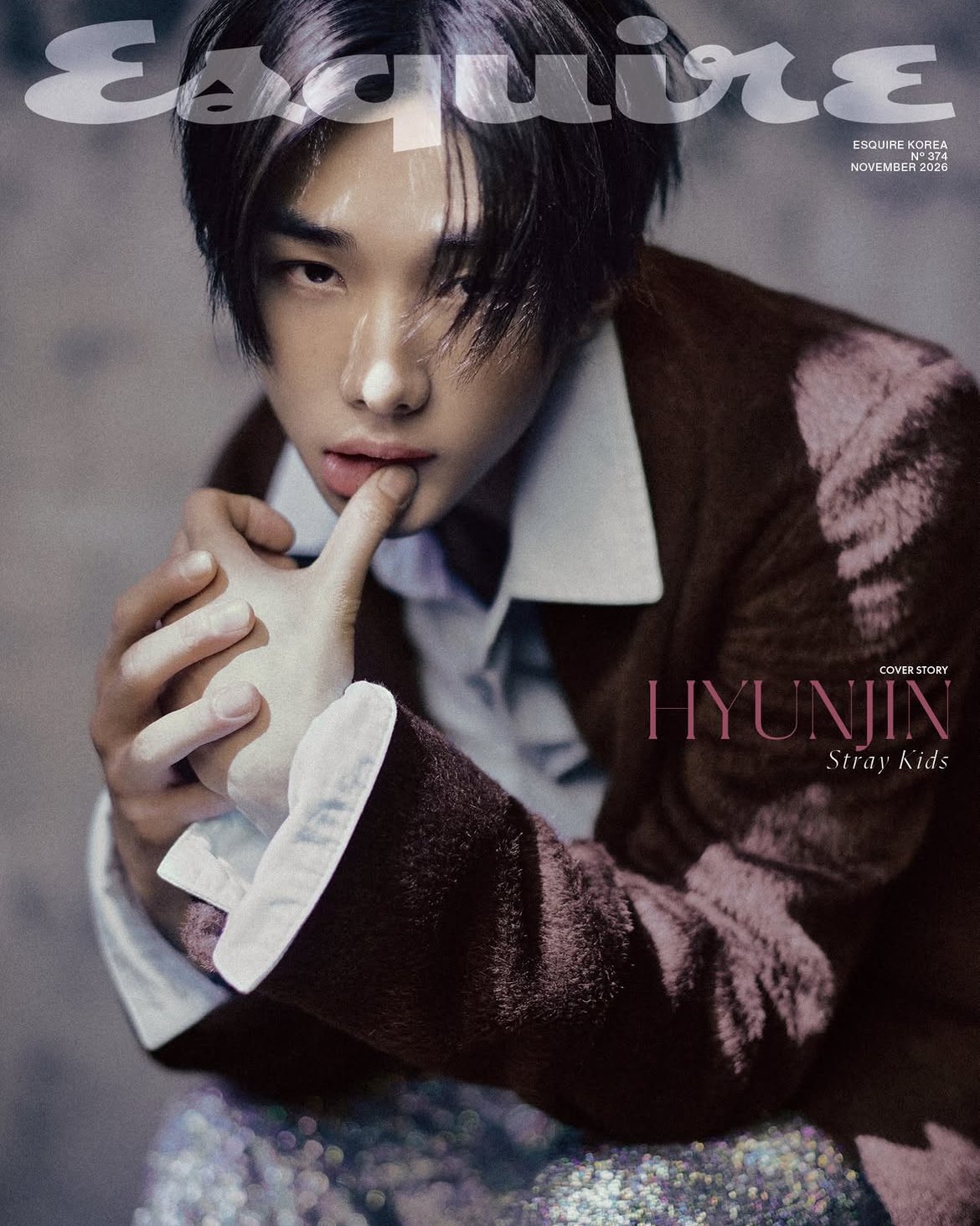 ESQUIRE Korea Magazine STRAY KIDS HYUNJIN Cover NOVEMBER 2026