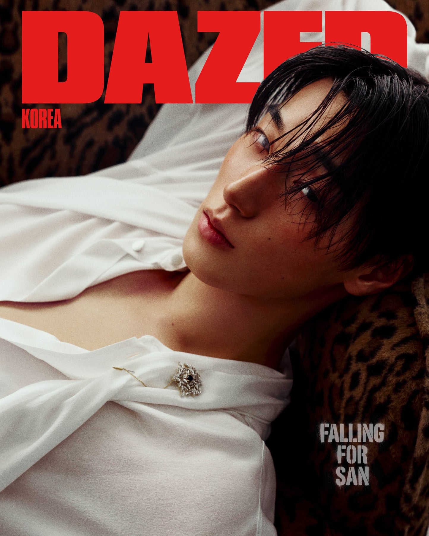 DAZED & CONFUSED Korea Magazine ATEEZ SAN Cover September 2026