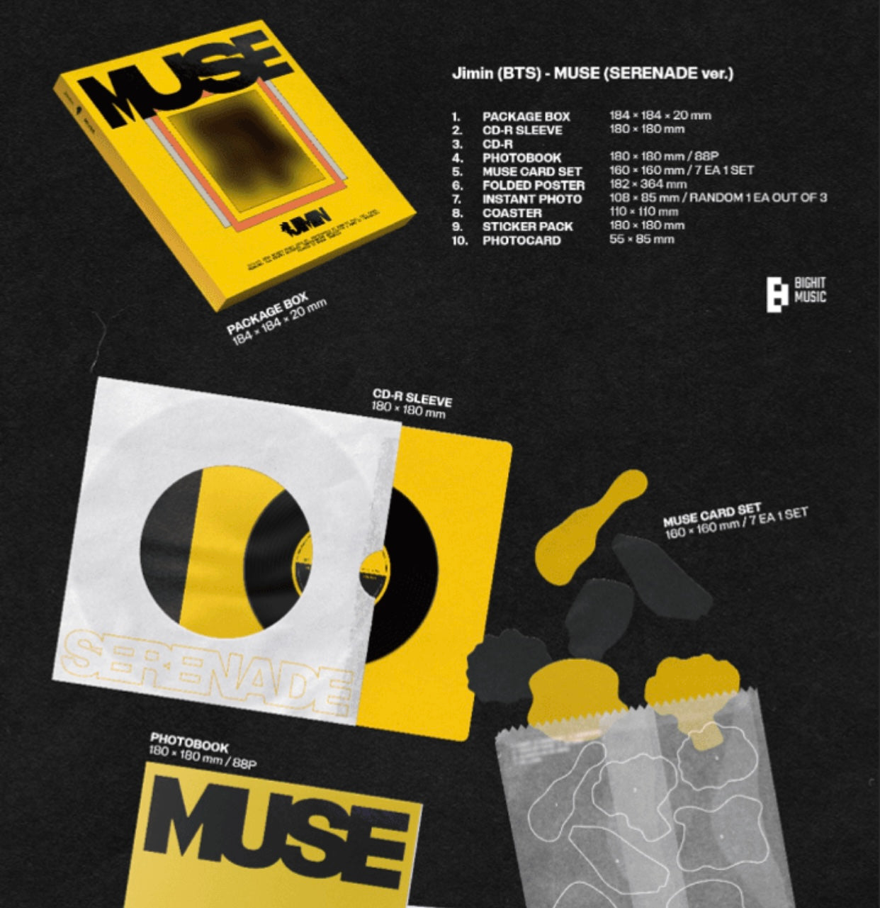 BTS JIMIN - MUSE 2nd Solo Album ( You Can Choose Ver. ) – K-STAR