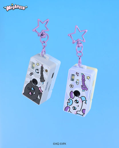 ATEEZ MIGHTEEZ Official Mini Keyring Candy Camera