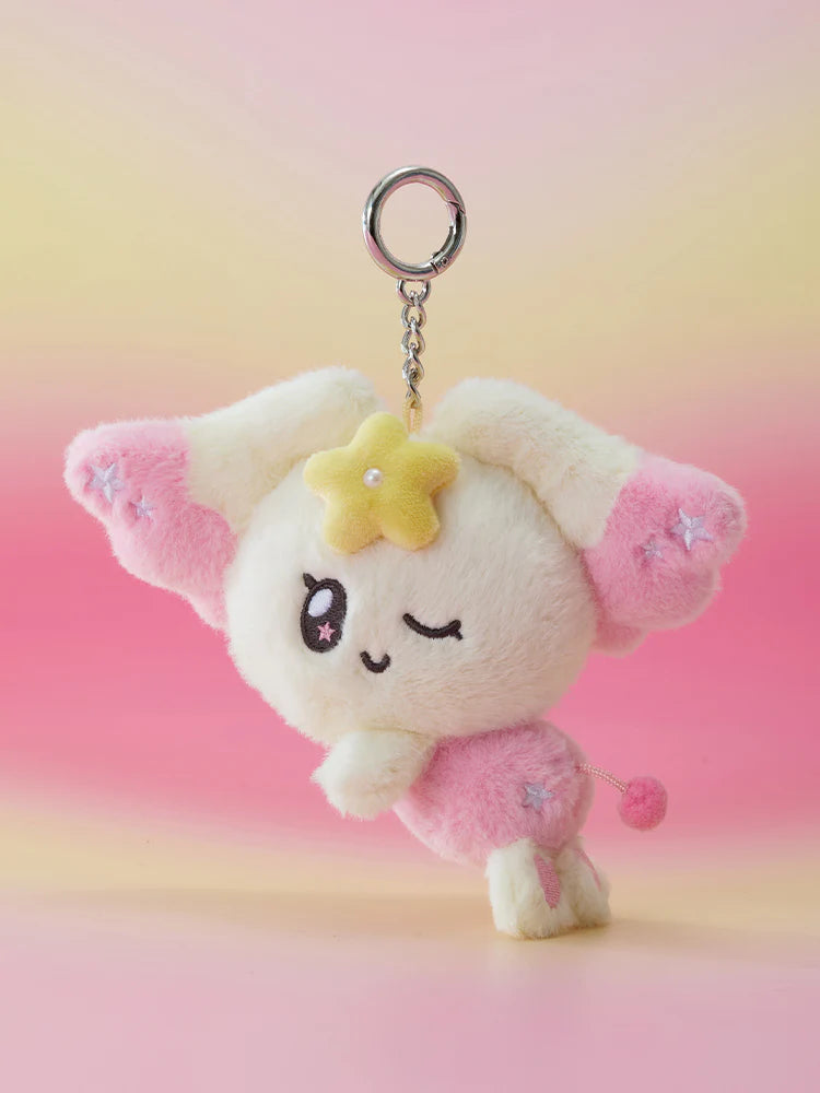 ATEEZ x Line Friends Official MIGHTEEZ Wonder Fairy Plush Doll Keyring + Photocard (PREORDER MARCH 2026)