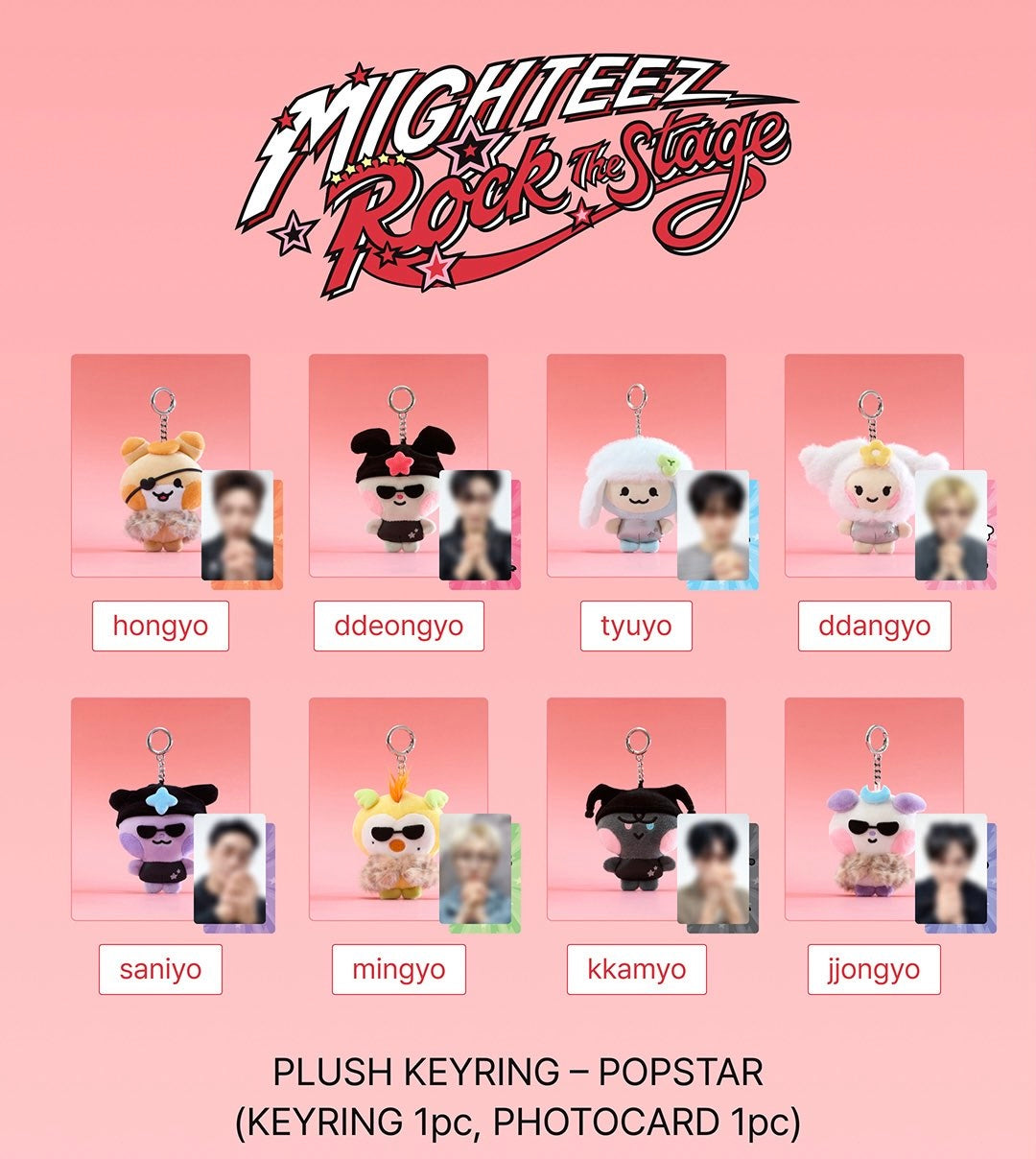 ATEEZ MIGHTEEZ Rock The Stage Pop Up Official MD