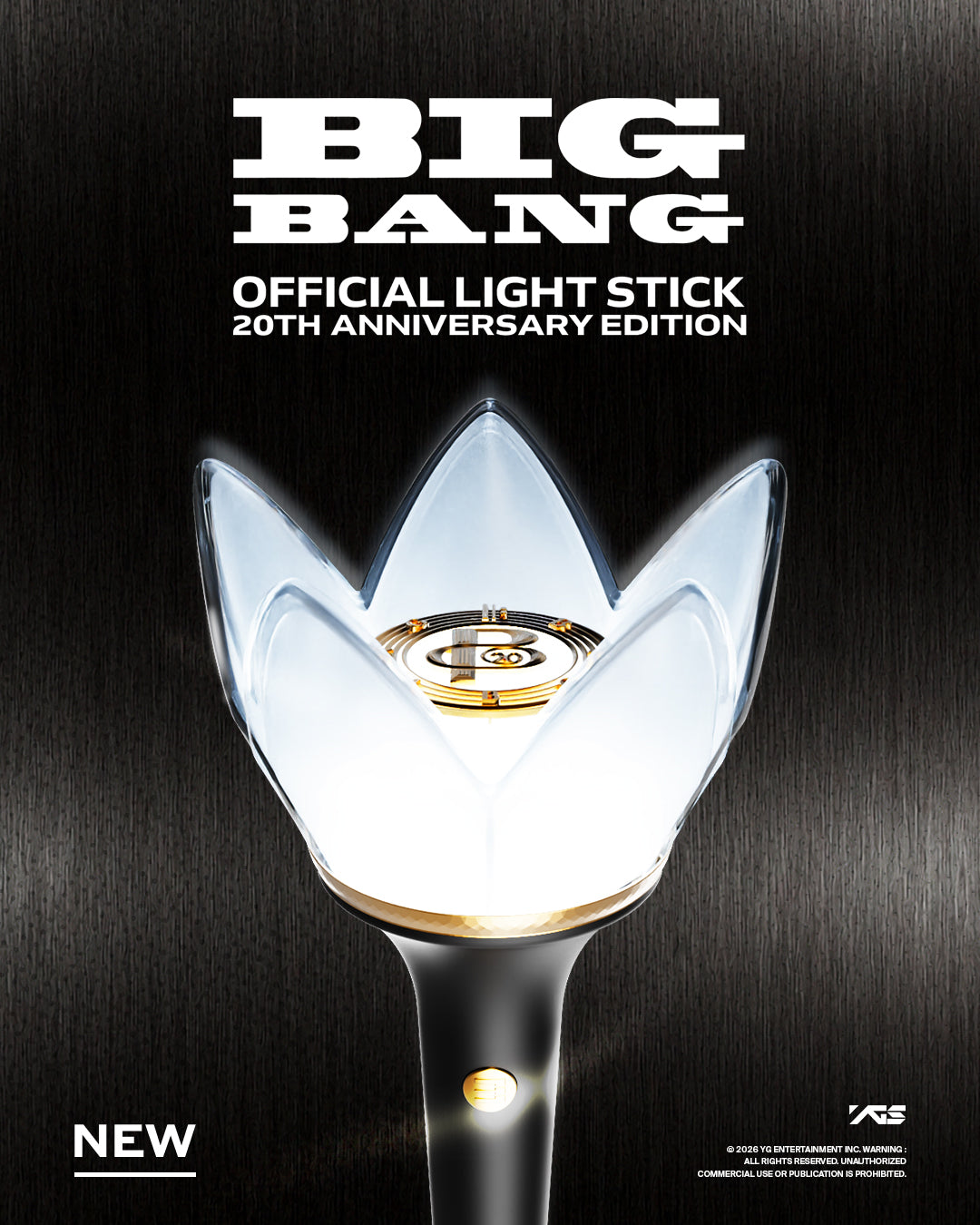 BIGBANG 20th Anniversary Official Light Stick