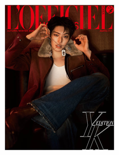 L'OFFICIEL Korea Magazine ATEEZ MINGI Cover FW 2026