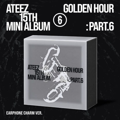 ATEEZ - GOLDEN HOUR : PART 6 EARPHONE CHARM Ver