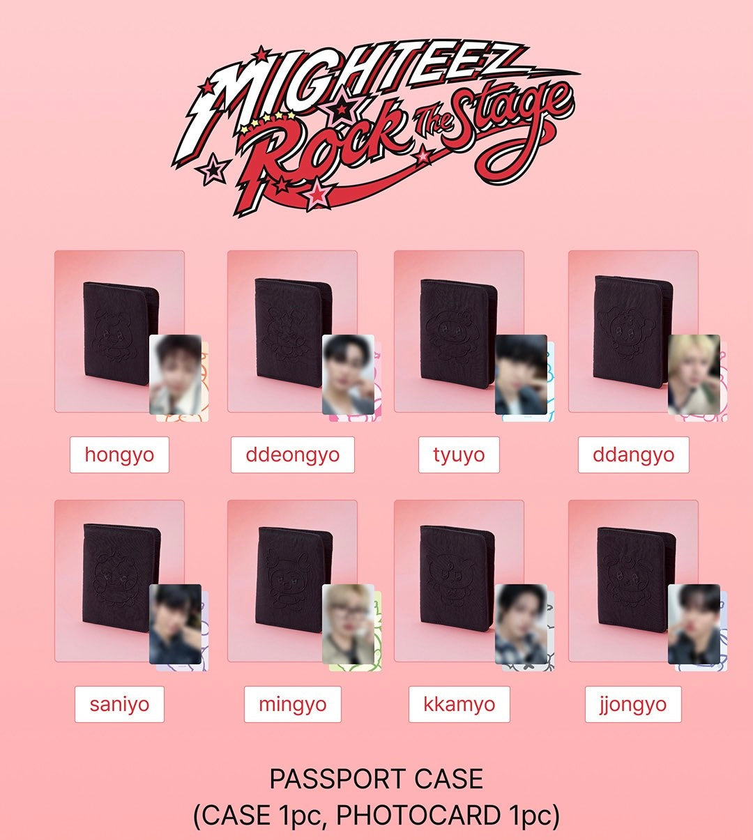 ATEEZ MIGHTEEZ Rock The Stage Pop Up Official MD