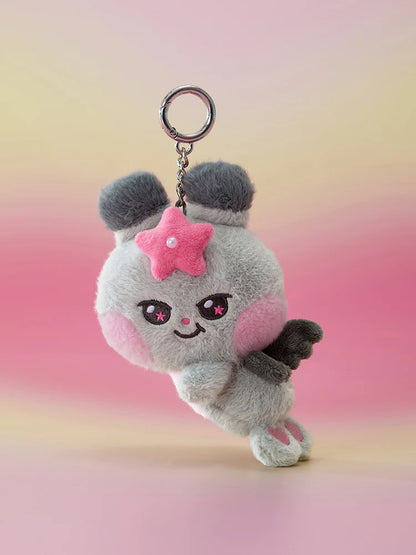 ATEEZ x Line Friends Official MIGHTEEZ Wonder Fairy Plush Doll Keyring + Photocard (PREORDER MARCH 2026)