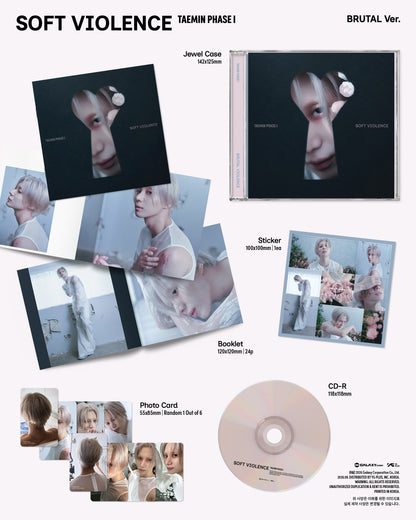 TAEMIN - PHASE I : SOFT VIOLENCE JEWEL Ver