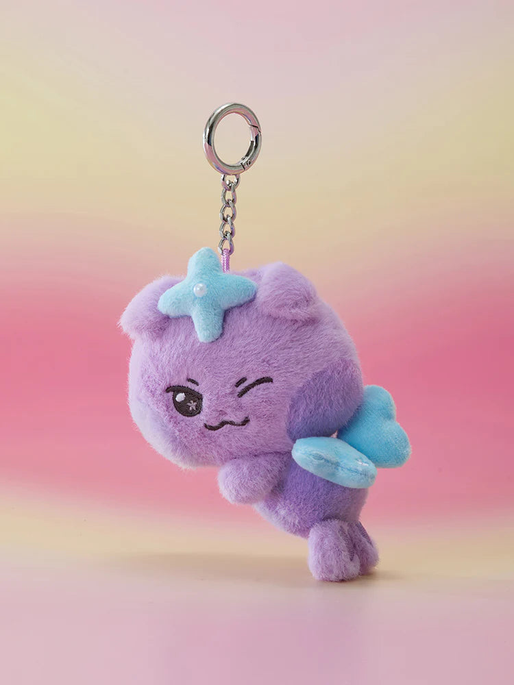 ATEEZ x Line Friends Official MIGHTEEZ Wonder Fairy Plush Doll Keyring + Photocard (PREORDER MARCH 2026)