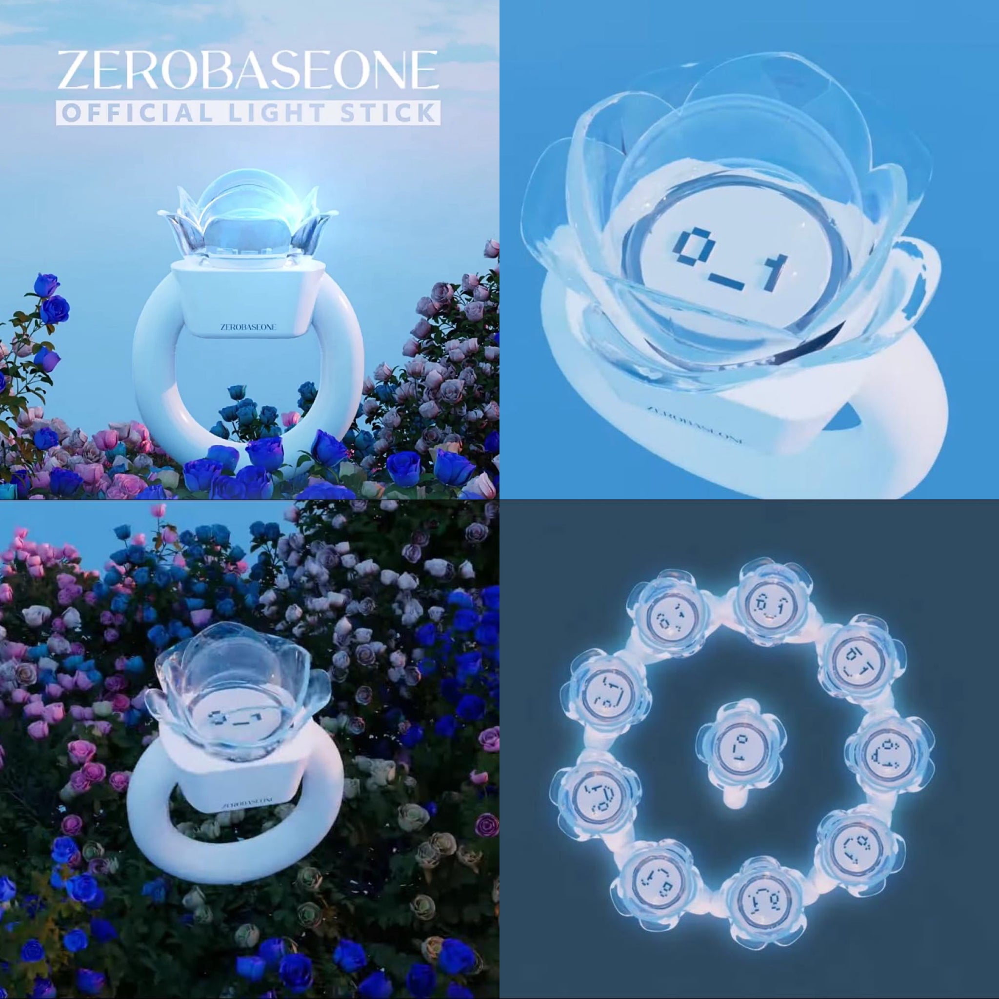 ZEROBASEONE ZB1 Official Light Stick + Photocard Set – K-STAR