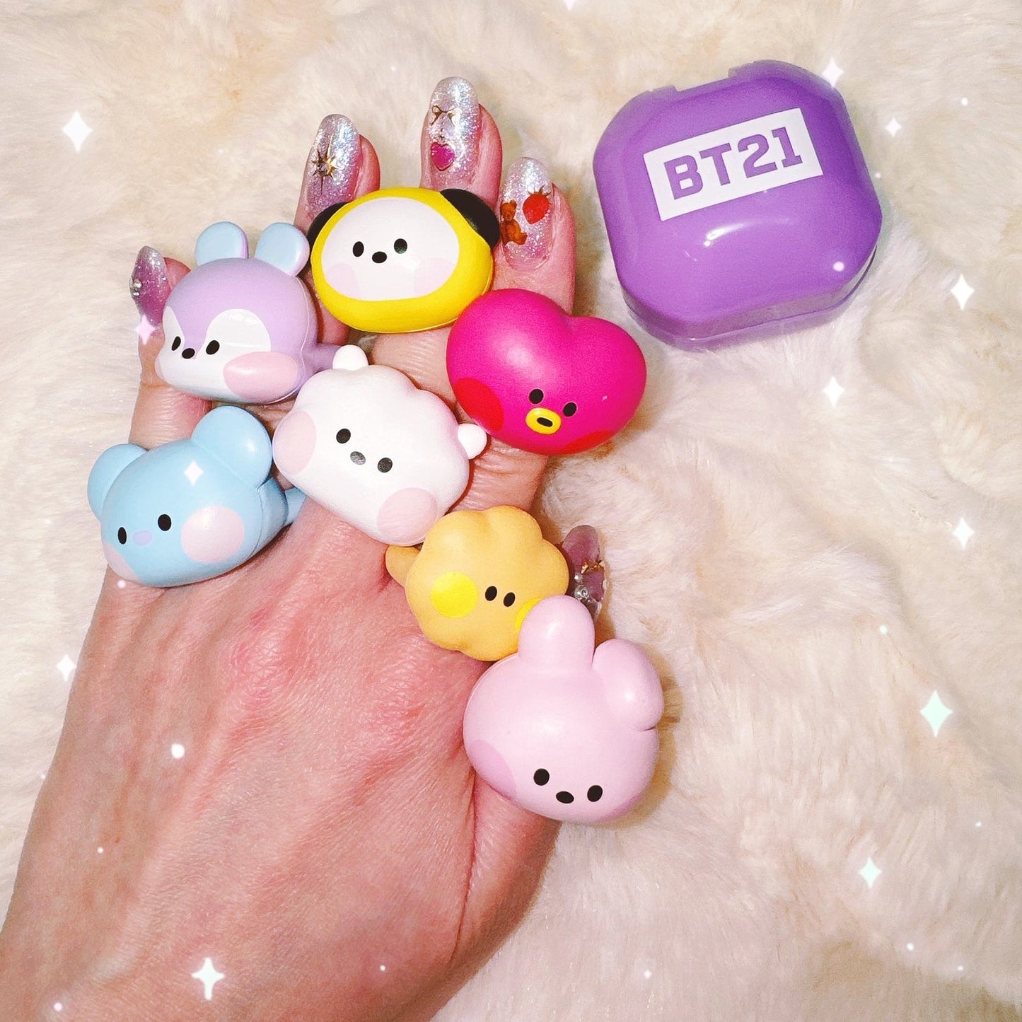 BT21 Official Puffy Ring (Pre Order MARCH 2026)
