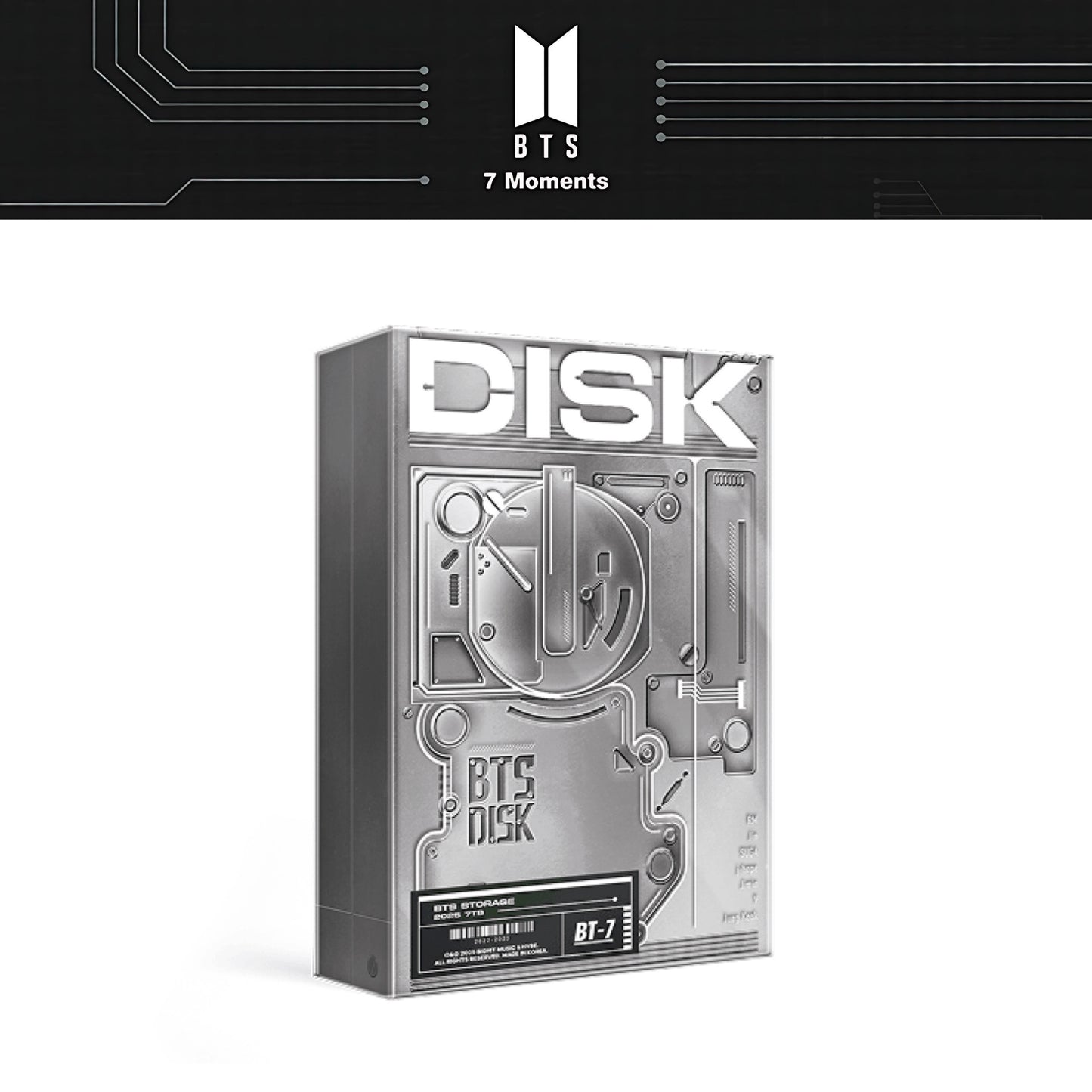 BTS - 7 MOMENTS Digital Code