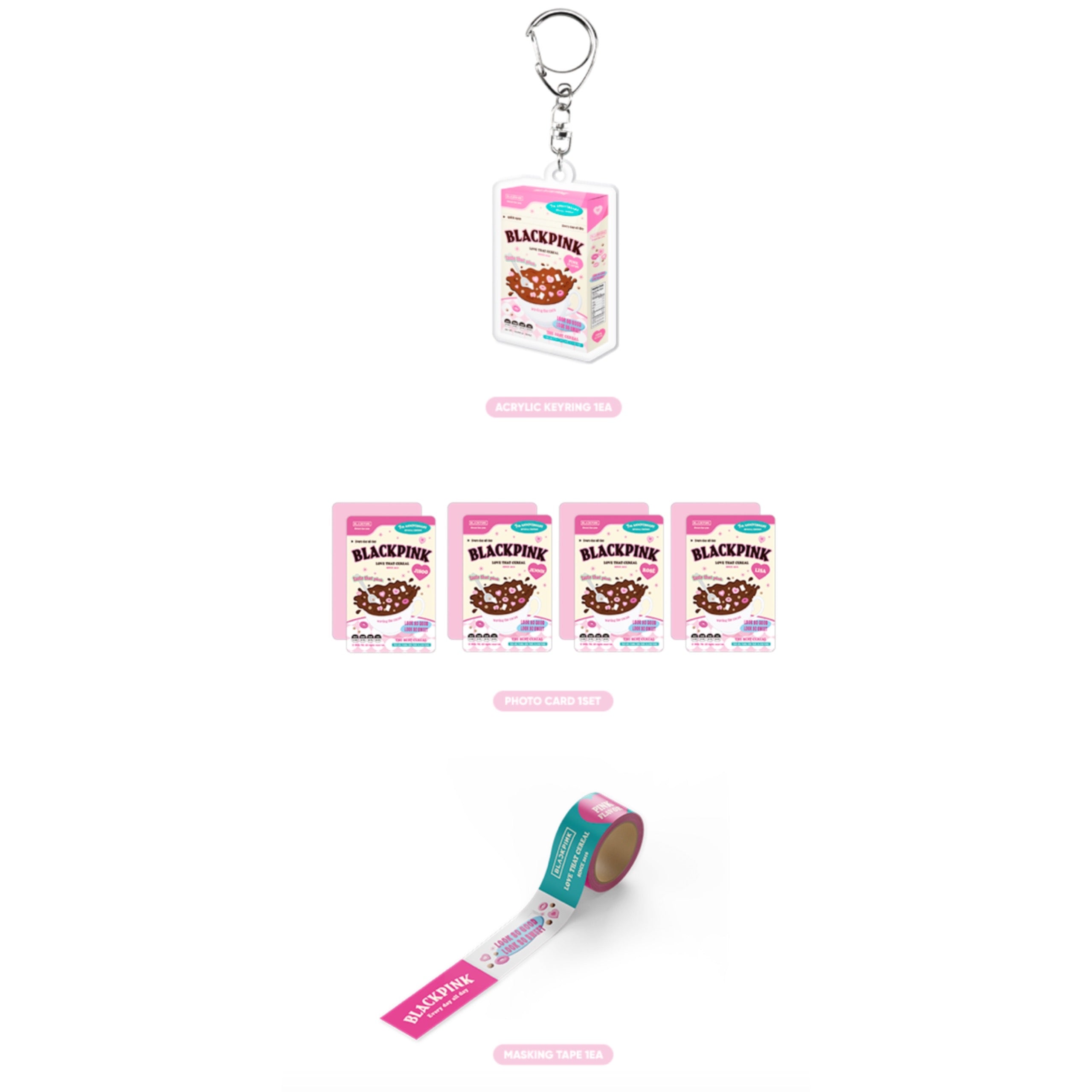 新品！！BLACKPINKクッキー型セット ステッカーセット -DEADLINE