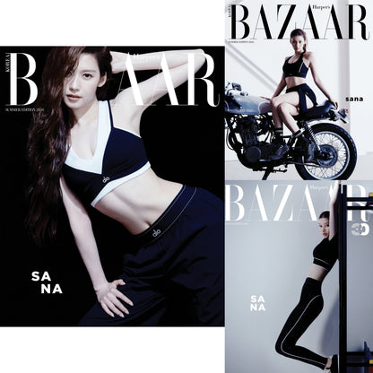 BAZAAR Magazine TWICE SANA Summer Edition 2026