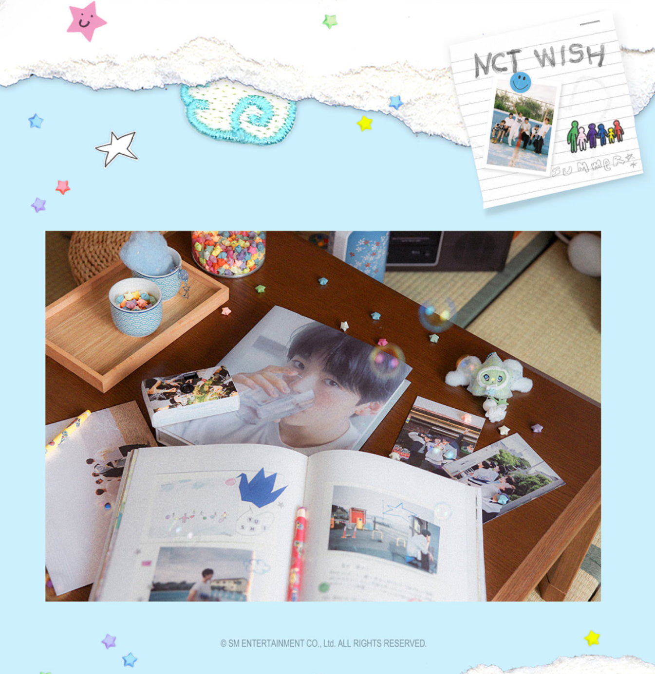 NCT WISH - ONE SUMMER WISH The 1st Photo Book – K-STAR