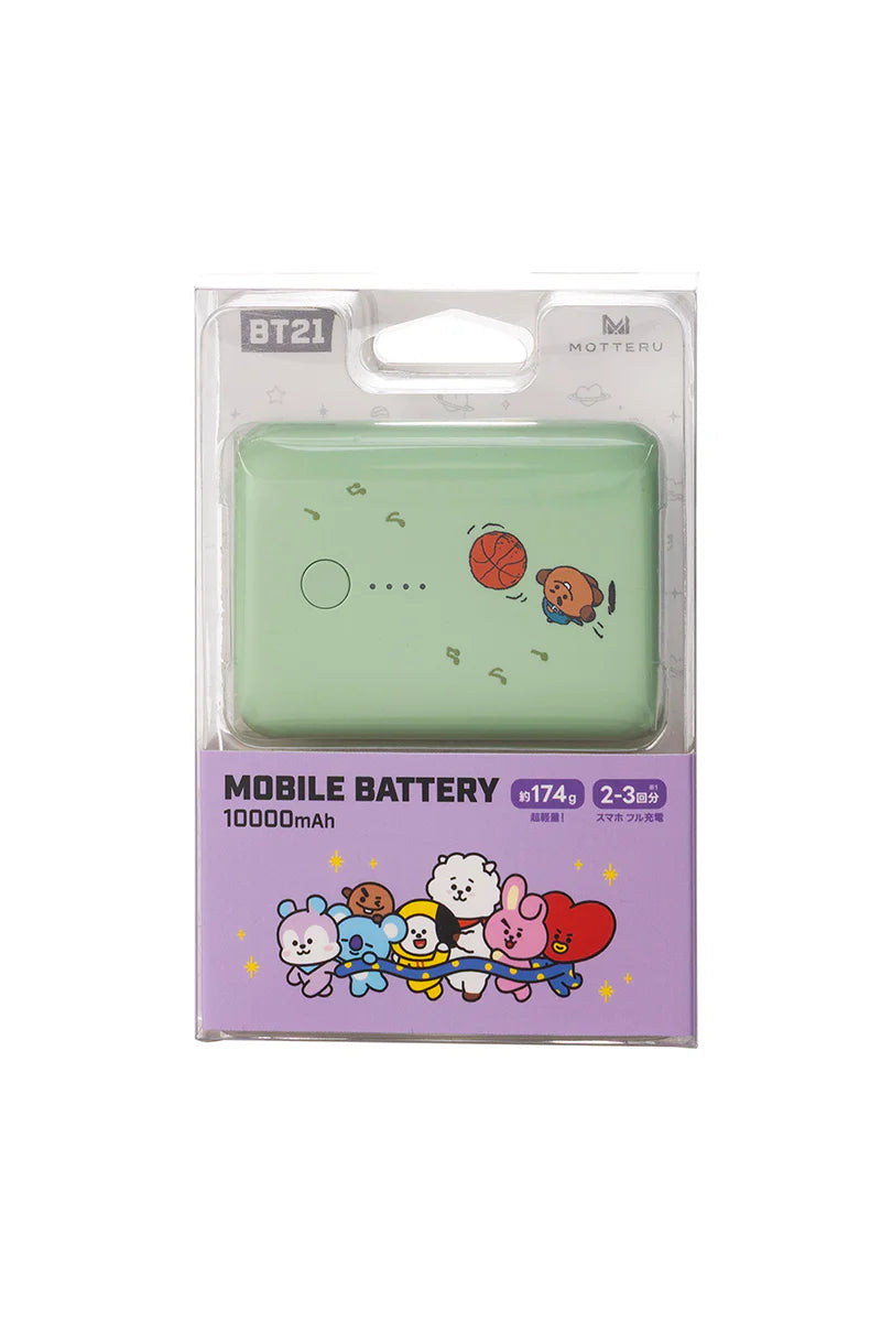 BT21 JAPAN Official Mobile Battery (10000mAh)