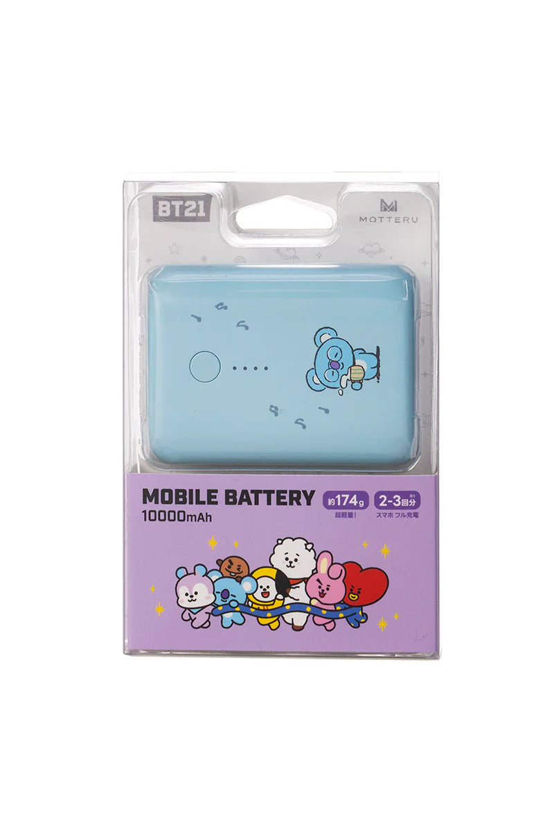 BT21 JAPAN Official Mobile Battery (10000mAh)