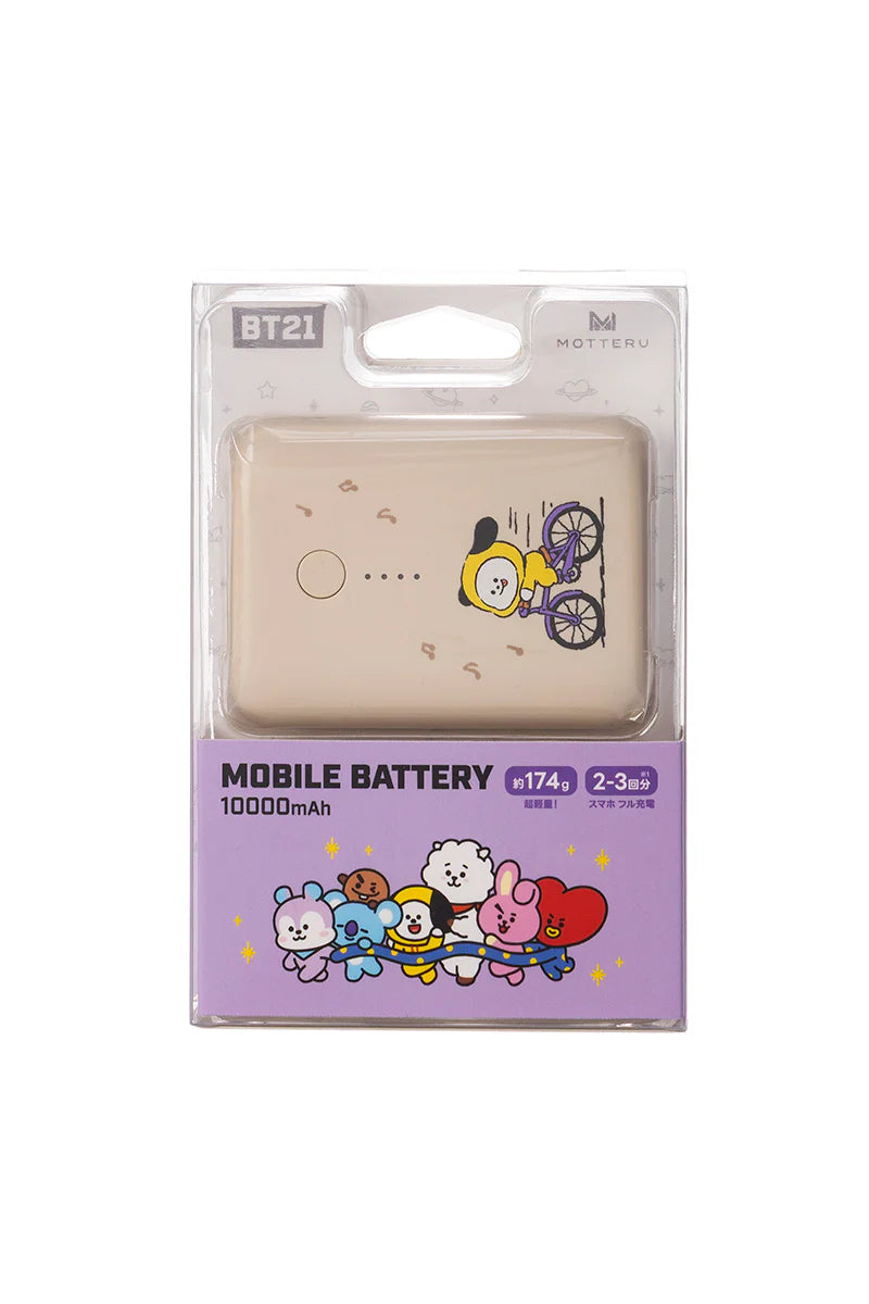 BT21 JAPAN Official Mobile Battery (10000mAh)