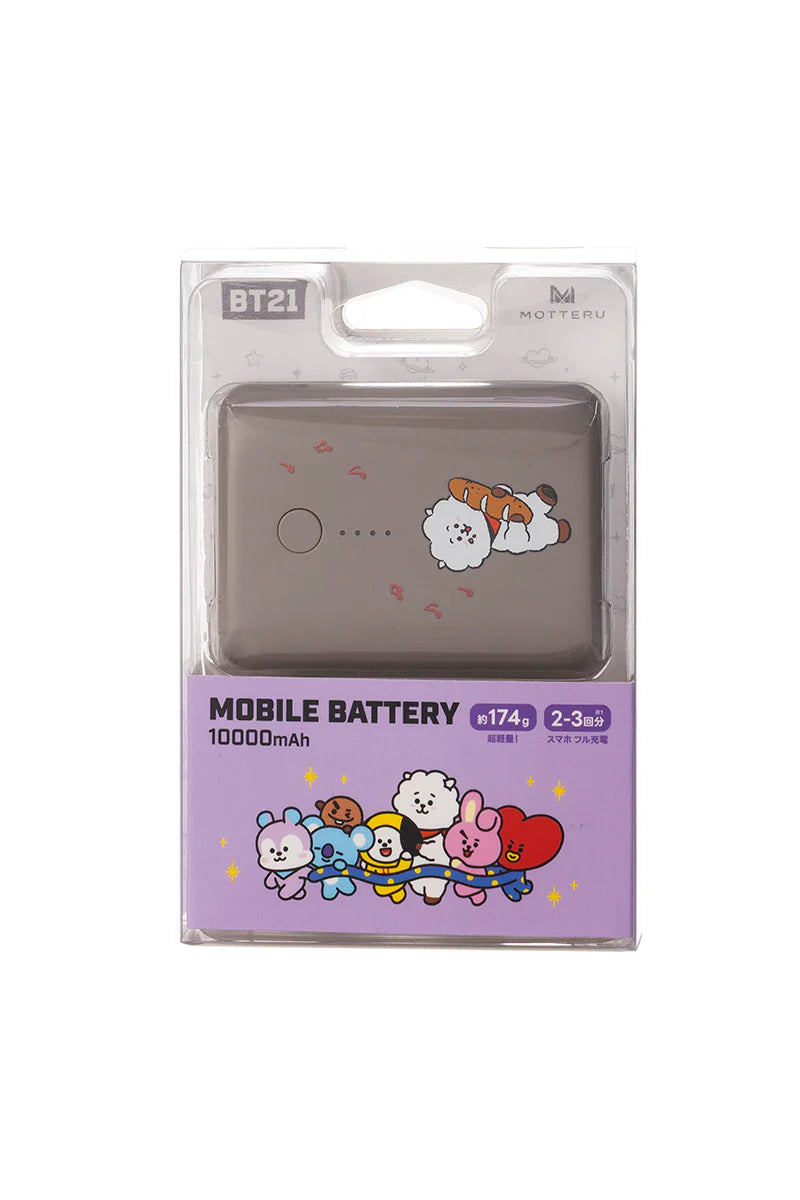 BT21 JAPAN Official Mobile Battery (10000mAh)