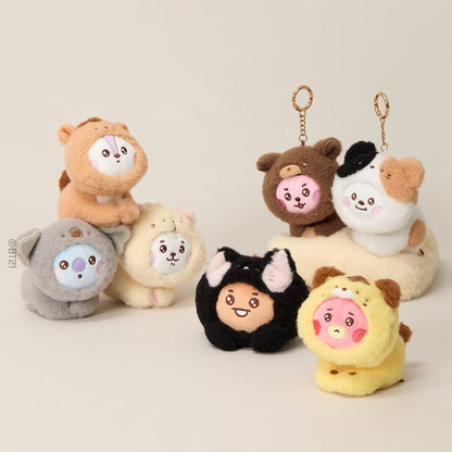 BT21 Baby Official More Fluffy Keyring