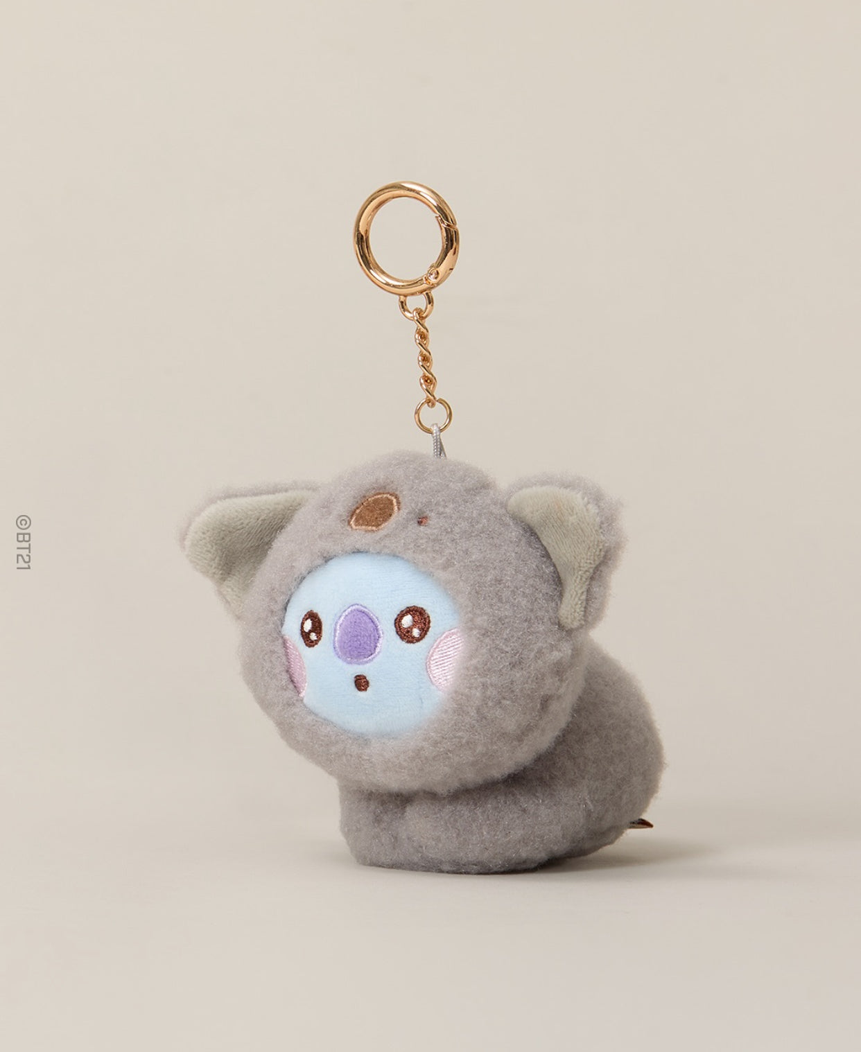 BT21 Baby Official More Fluffy Keyring – K-STAR
