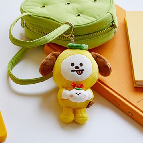 BT21 CHIMMY Official Chewy Chewy Plush Keyring 15cm