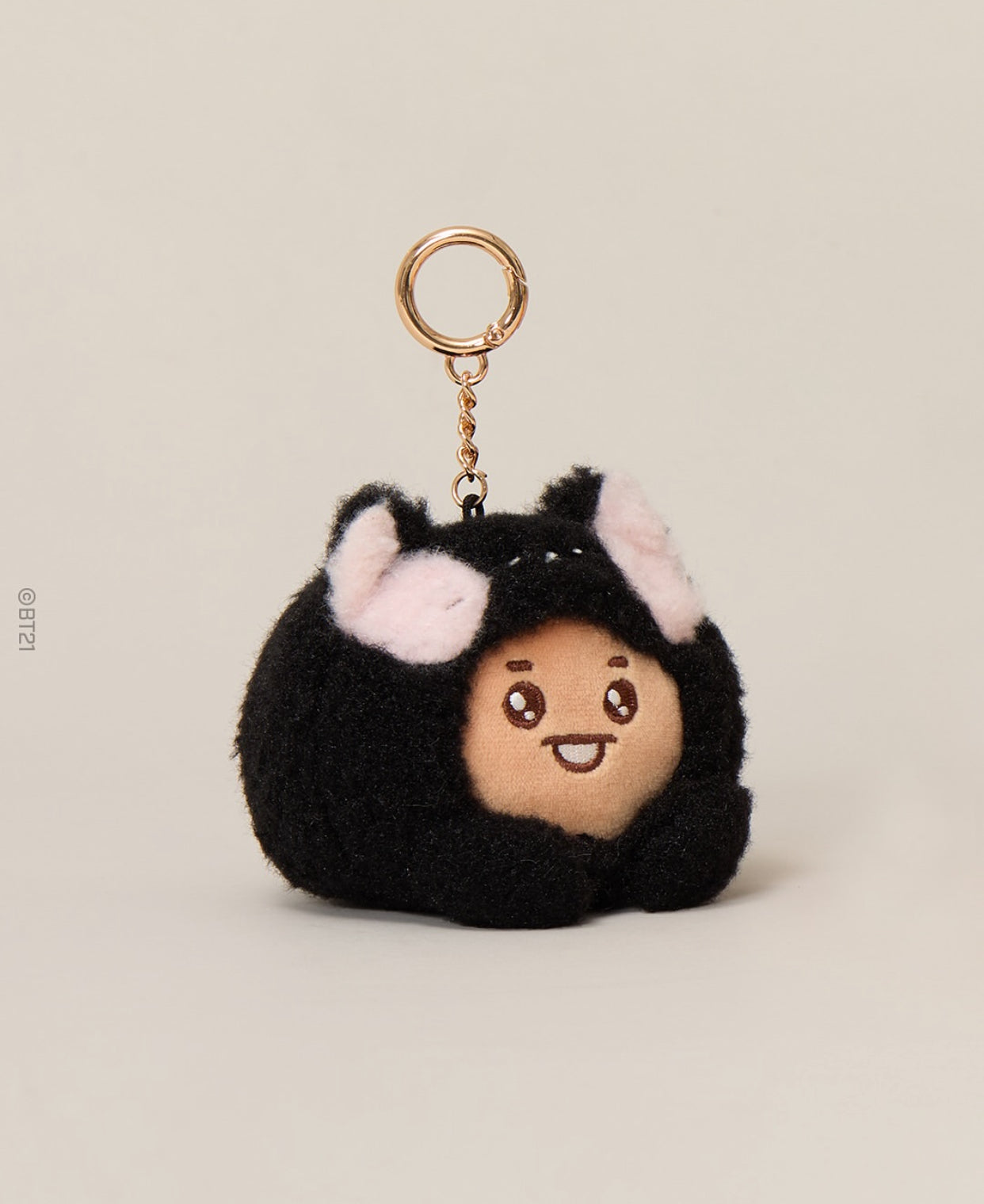 BT21 Baby Official More Fluffy Keyring – K-STAR
