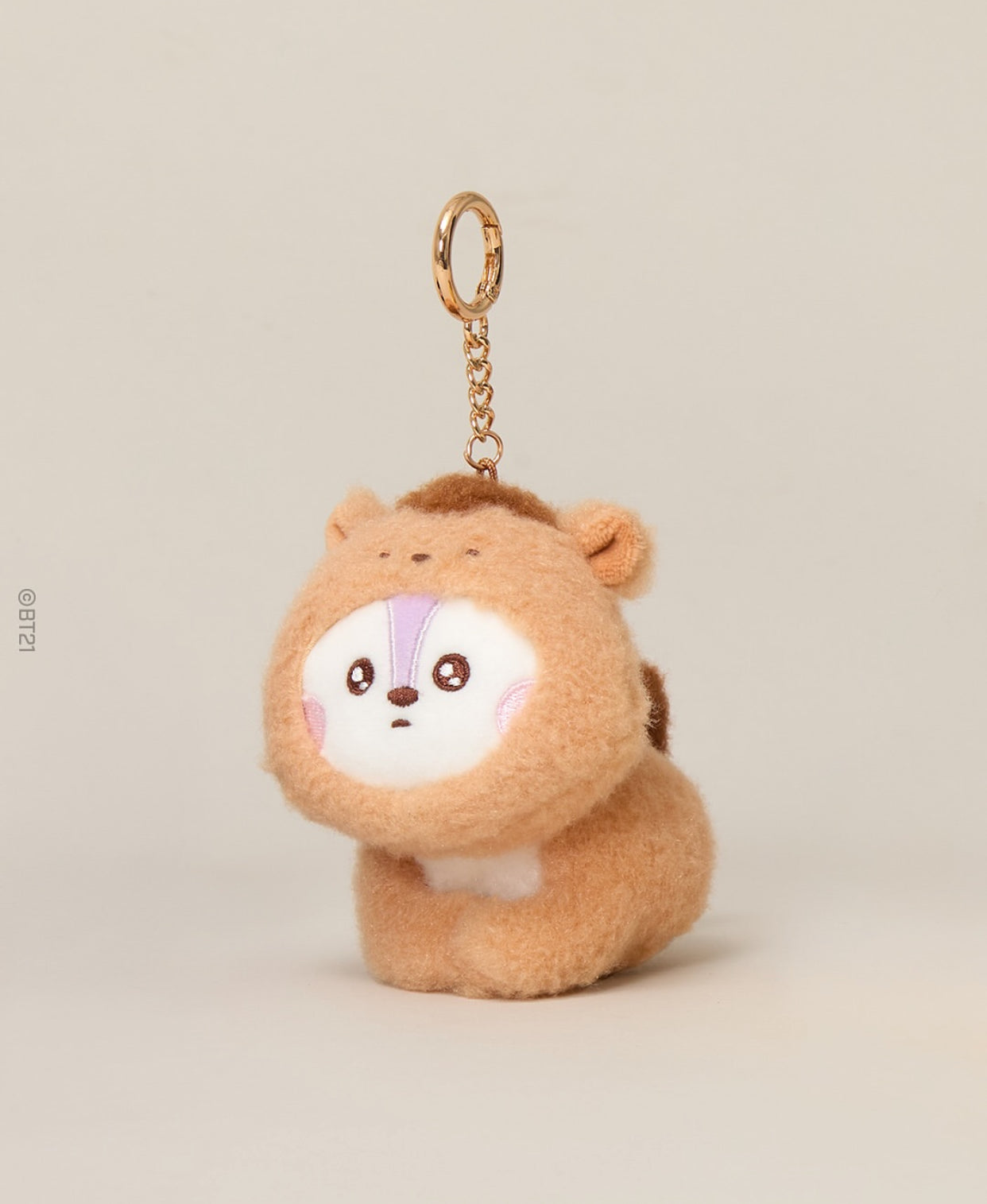 BT21 Baby Official More Fluffy Keyring