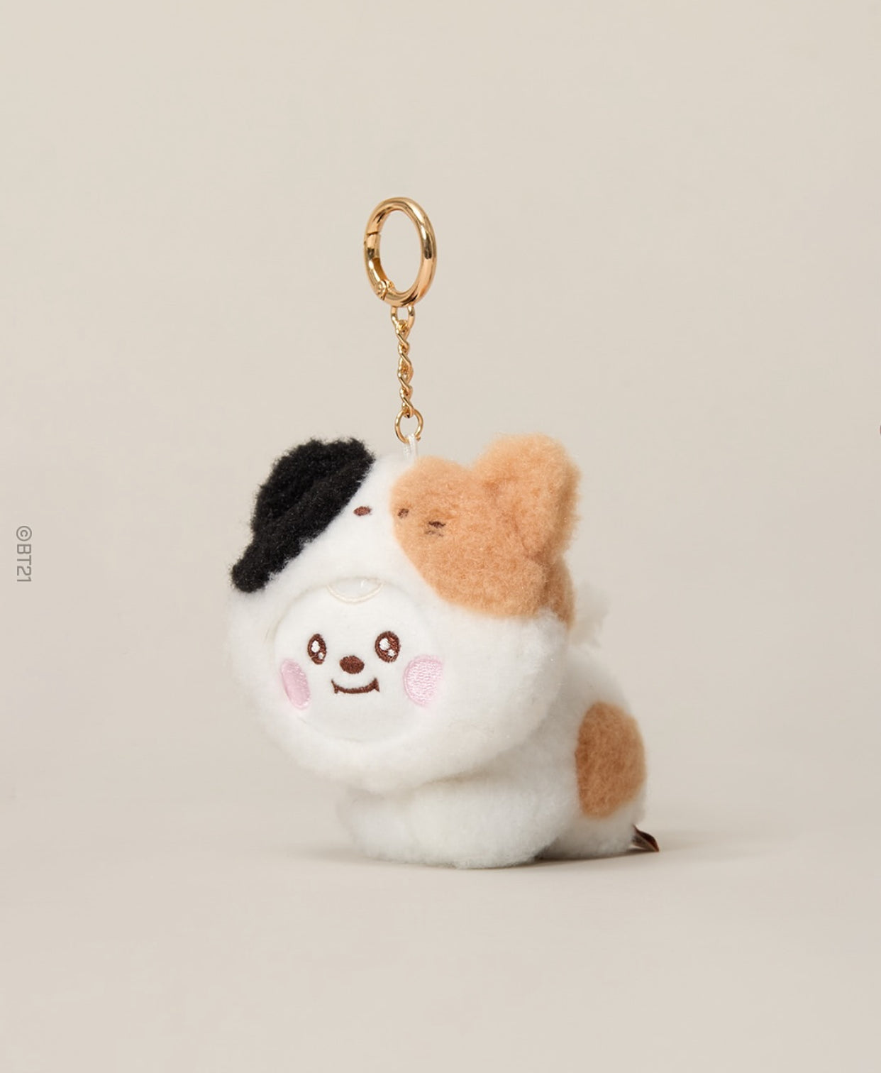 BT21 Baby Official More Fluffy Keyring – K-STAR