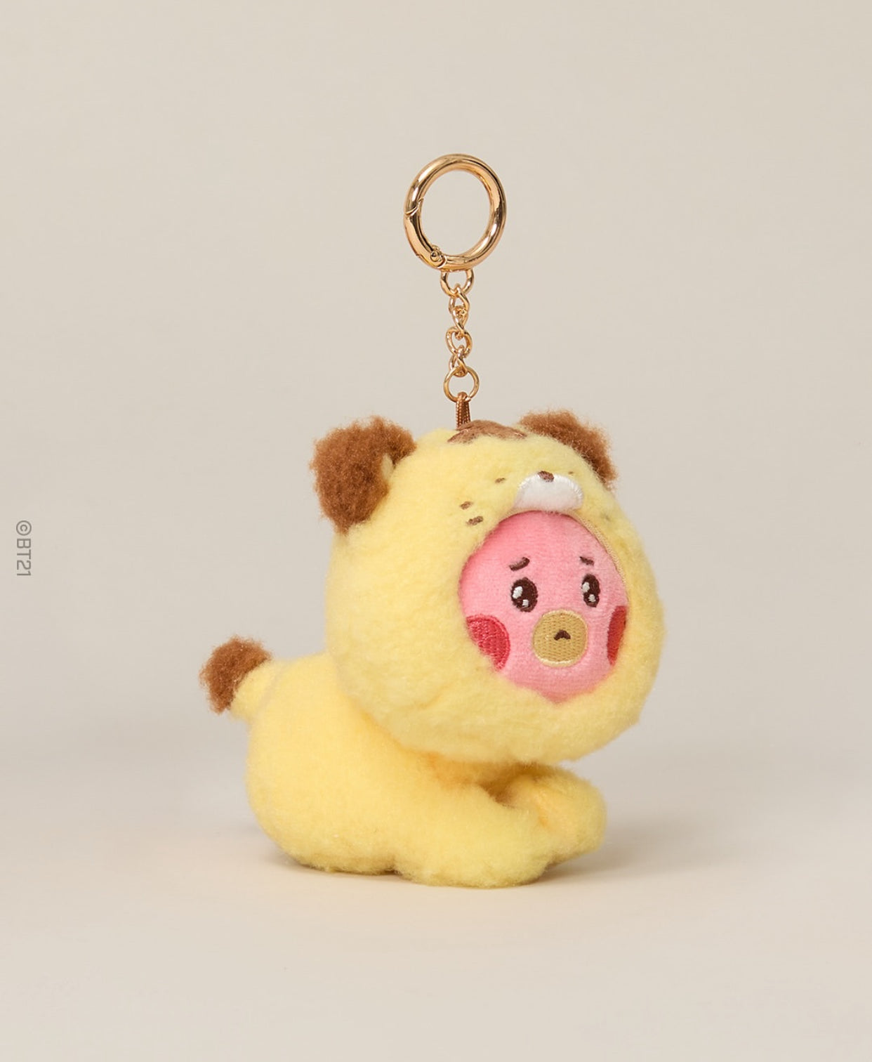 BT21 Baby Official More Fluffy Keyring