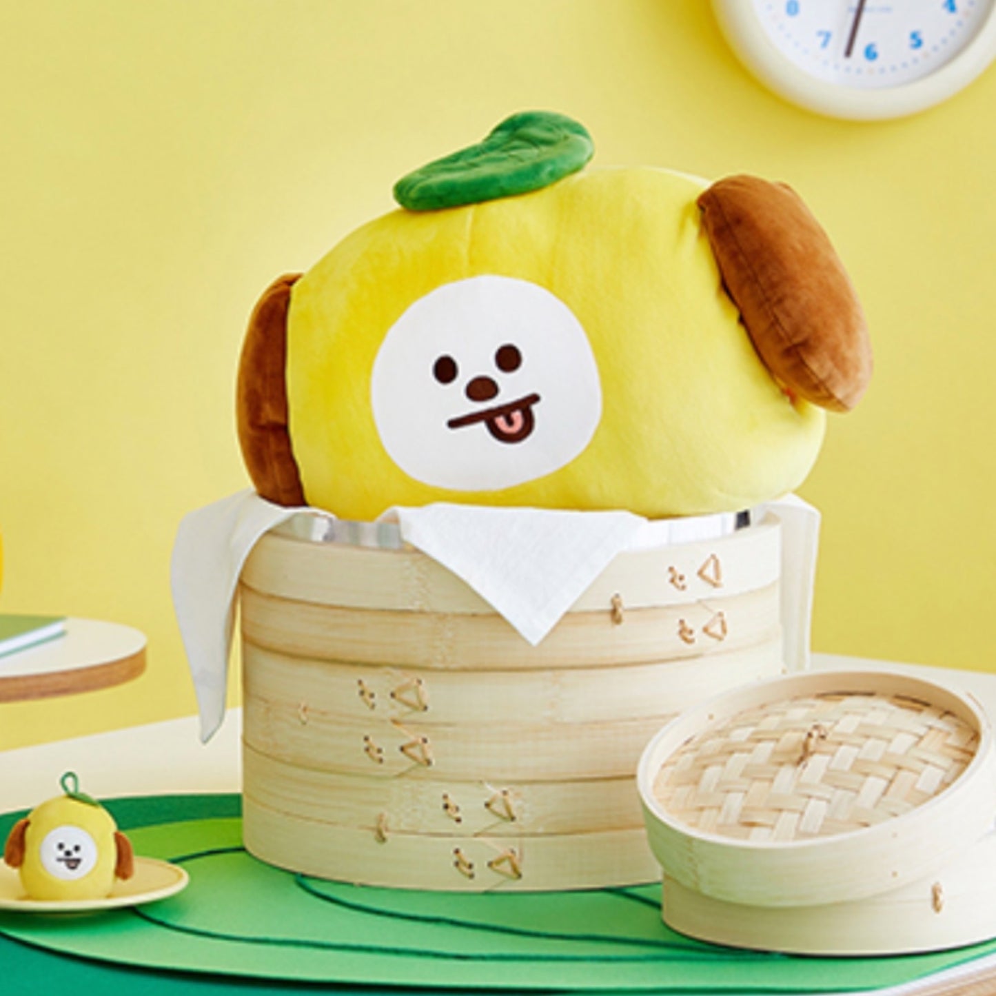 BT21 CHIMMY Official Chewy Chewy Flat Hug Doll 40cm