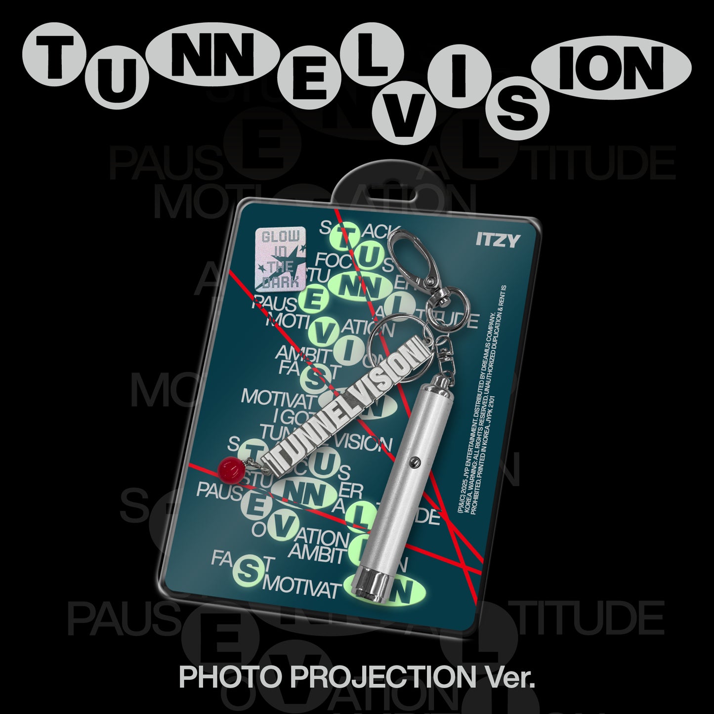 ITZY - TUNNEL VISION 11th Mini Album PHOTO PROJECTION Ver