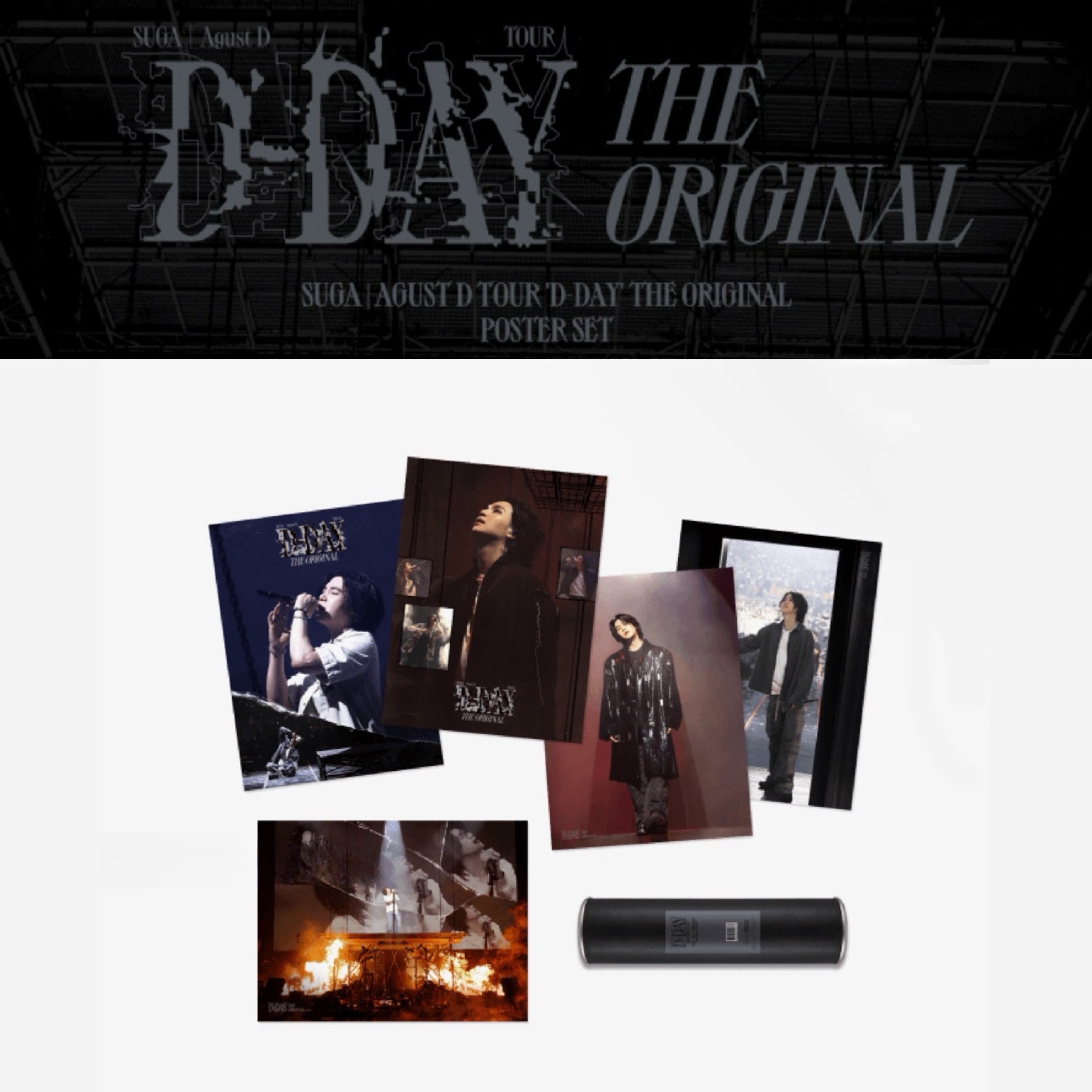 BTS SUGA D TOUR D-DAY THE ORIGINAL Poster – K-STAR