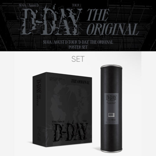 BTS SUGA D TOUR D-DAY THE ORIGINAL Digital Code + Poster Set