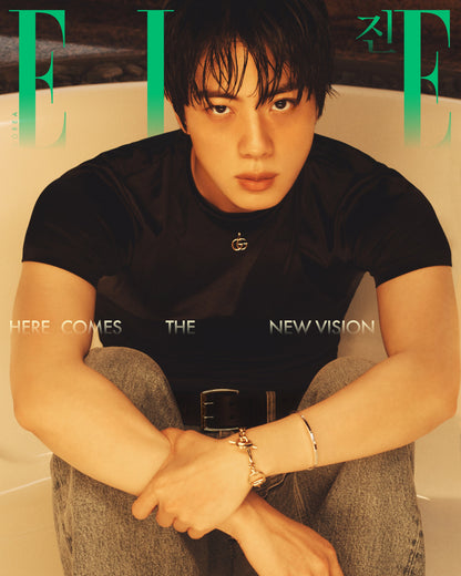 ELLE Korea Magazine BTS Jin Cover August 2026