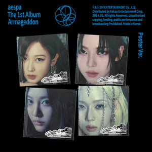 aespa - The 1st Album ARMAGEDDON Poster Ver.