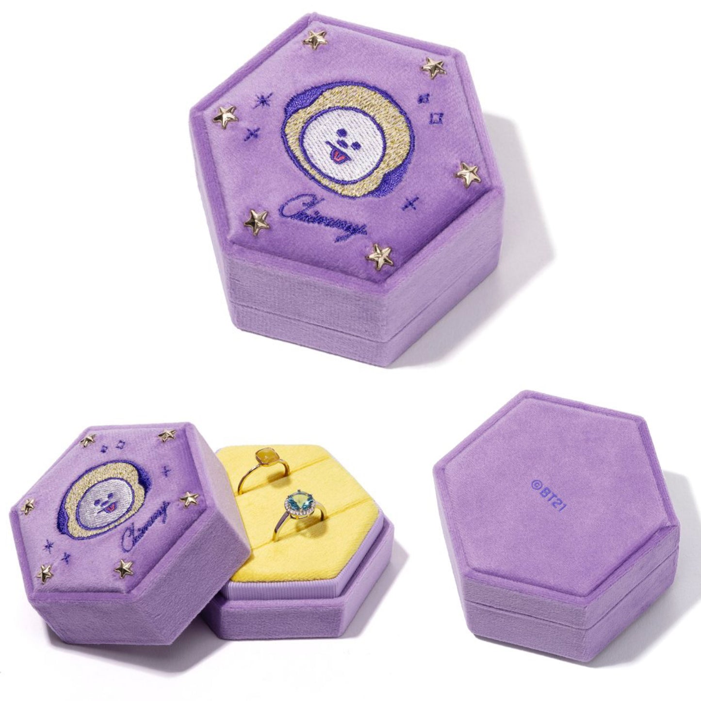 BT21 JAPAN 5th Anniversary Confetti Accessory Case