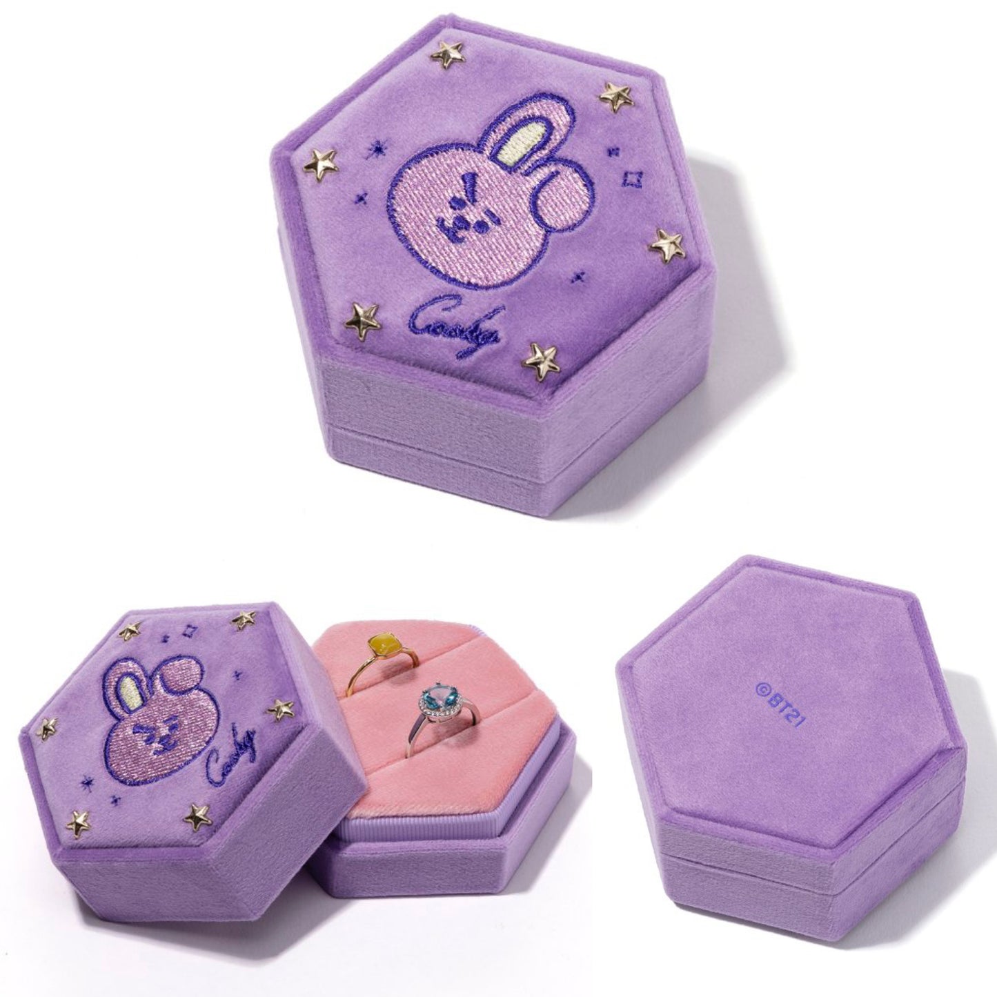 BT21 JAPAN 5th Anniversary Confetti Accessory Case