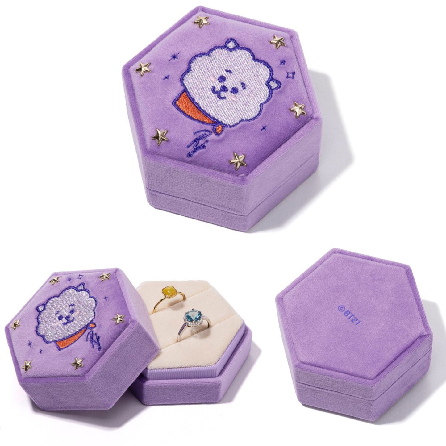 BT21 JAPAN 5th Anniversary Confetti Accessory Case
