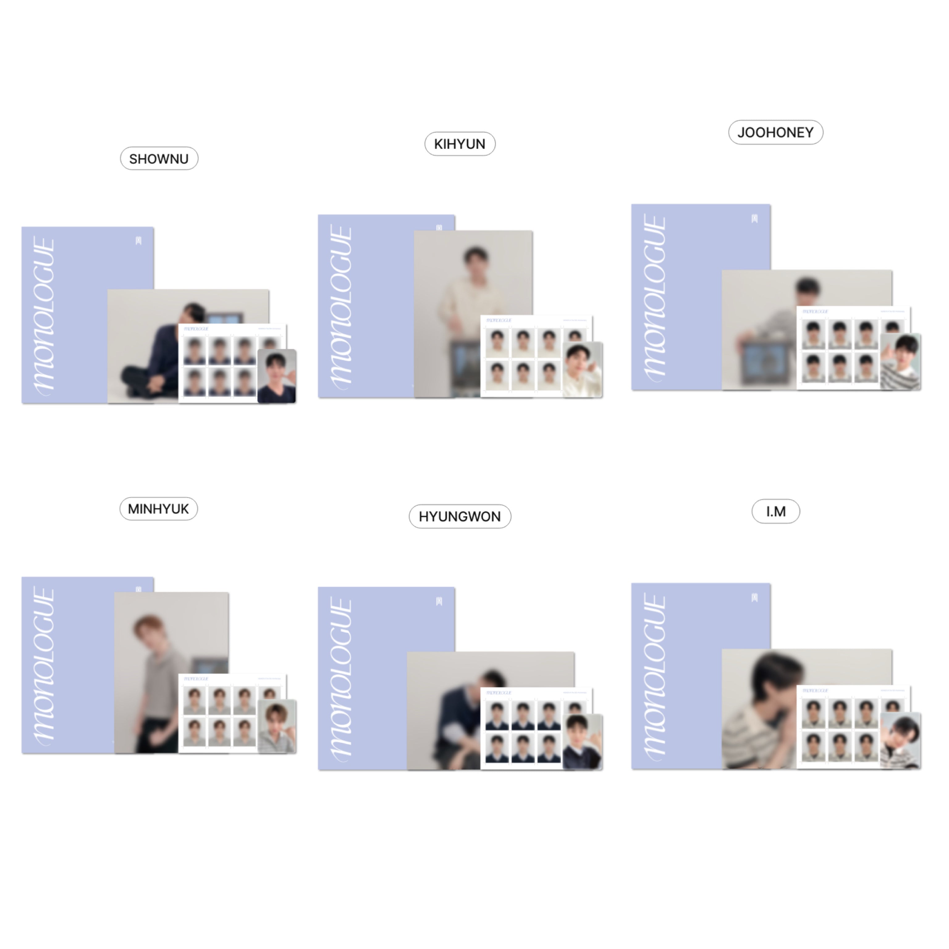 MONSTA X THE 10TH ANNIVERSARY Pop-Up Store MONOLOGUE Official MD