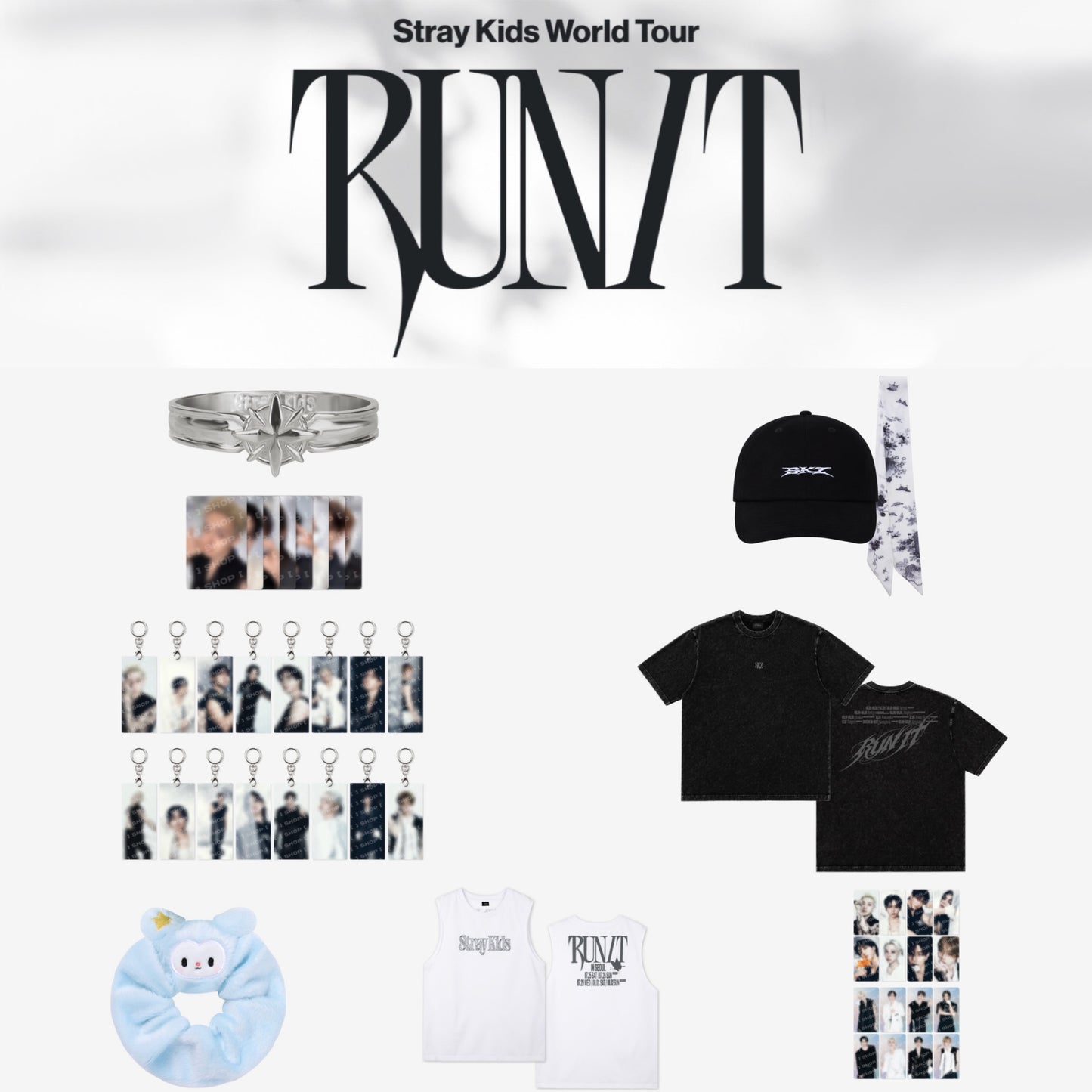 STRAY KIDS SKZ RUN IT SEOUL World Tour Official MD