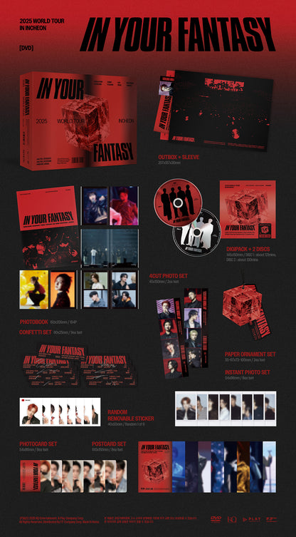 ATEEZ 2025 World Tour IN YOUR FANTASY Incheon DVD