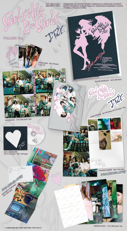 ITZY - GIRLS WILL BE GIRLS Folder Ver