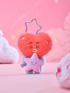 BT21 Official The Journey Purple Star Plush Keyring