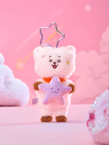 BT21 Official The Journey Purple Star Plush Keyring