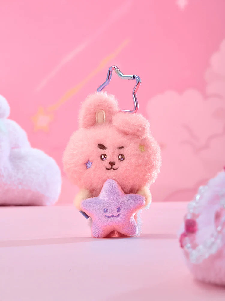 BT21 Official The Journey Purple Star Plush Keyring