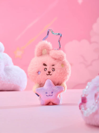 BT21 Official The Journey Purple Star Plush Keyring